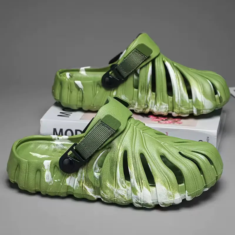 Unisex Leaf Vent Garden Clogs
