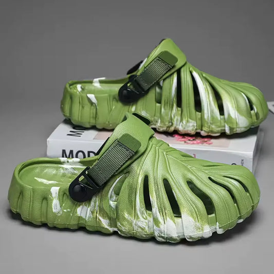 Unisex Leaf Vent Garden Clogs