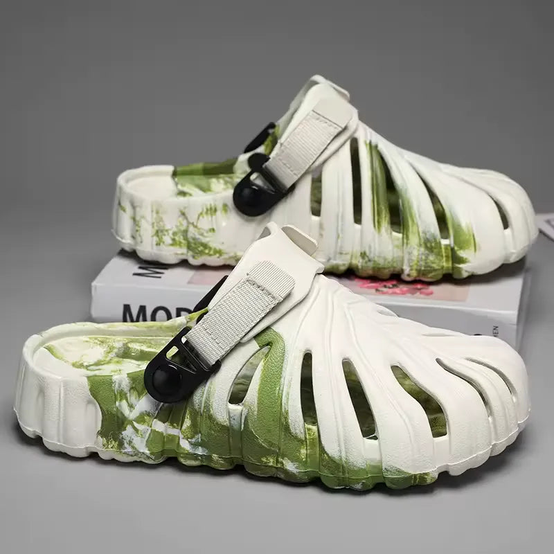 Unisex Leaf Vent Garden Clogs