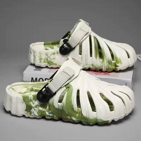 Unisex Leaf Vent Garden Clogs