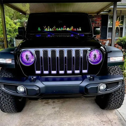 Beast Eye Headlight Decals