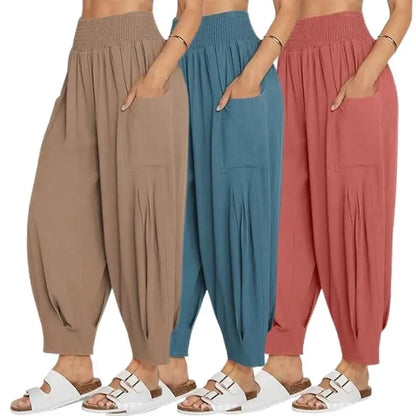 Women’s High-Waisted Relaxed Fit Lounge Pants