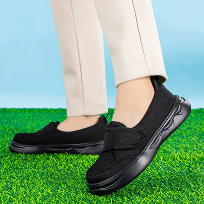 Women’s Wide-Fit Breathable Slip-On Shoes