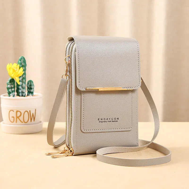 Touchscreen Crossbody Phone Wallet Bag