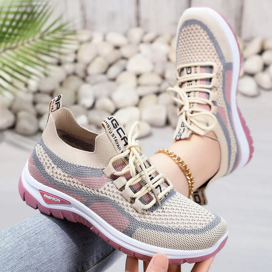 Women's Knit Walking Sneakers