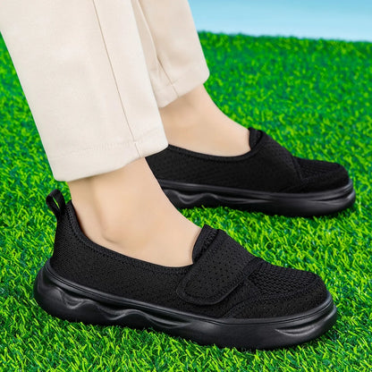 Women’s Wide-Fit Breathable Slip-On Shoes