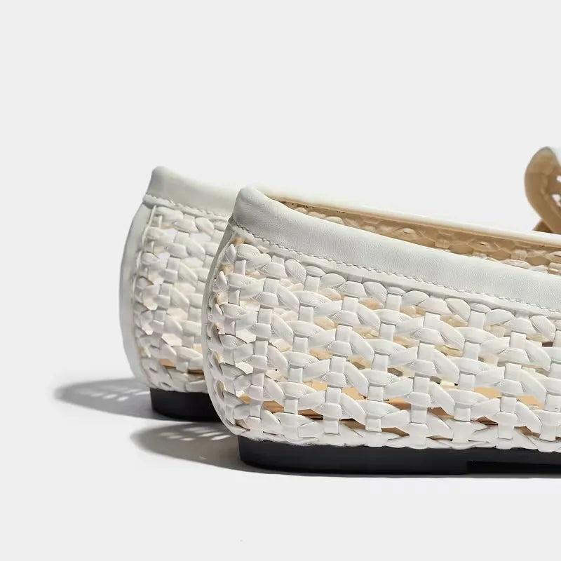 Women’s Woven Slip-On Casual Loafers