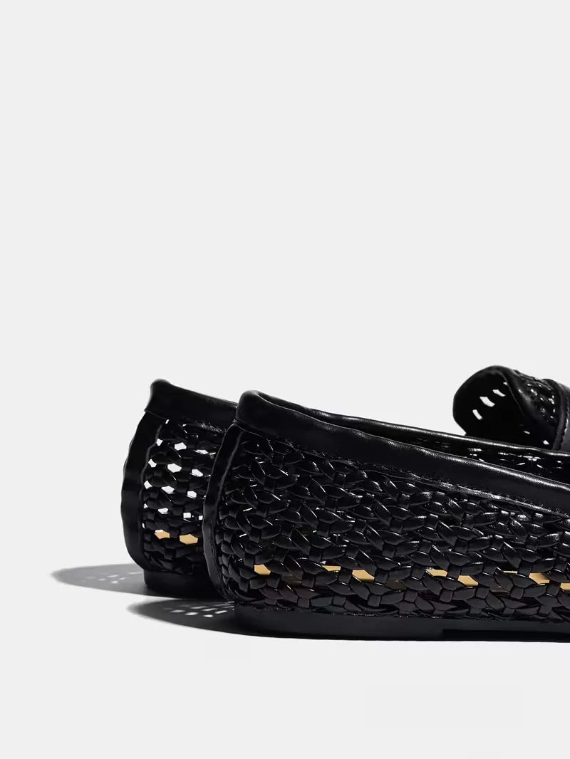Women’s Woven Slip-On Casual Loafers