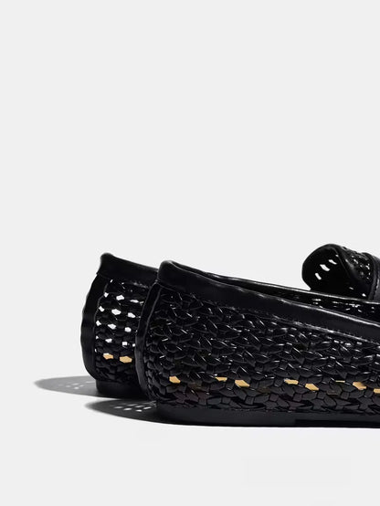 Women’s Woven Slip-On Casual Loafers