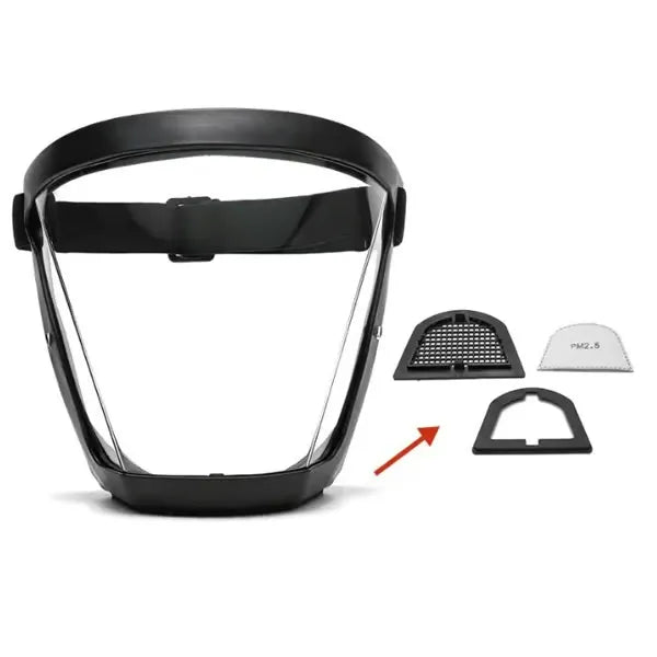Anti-Fog Full Face Protective Shield
