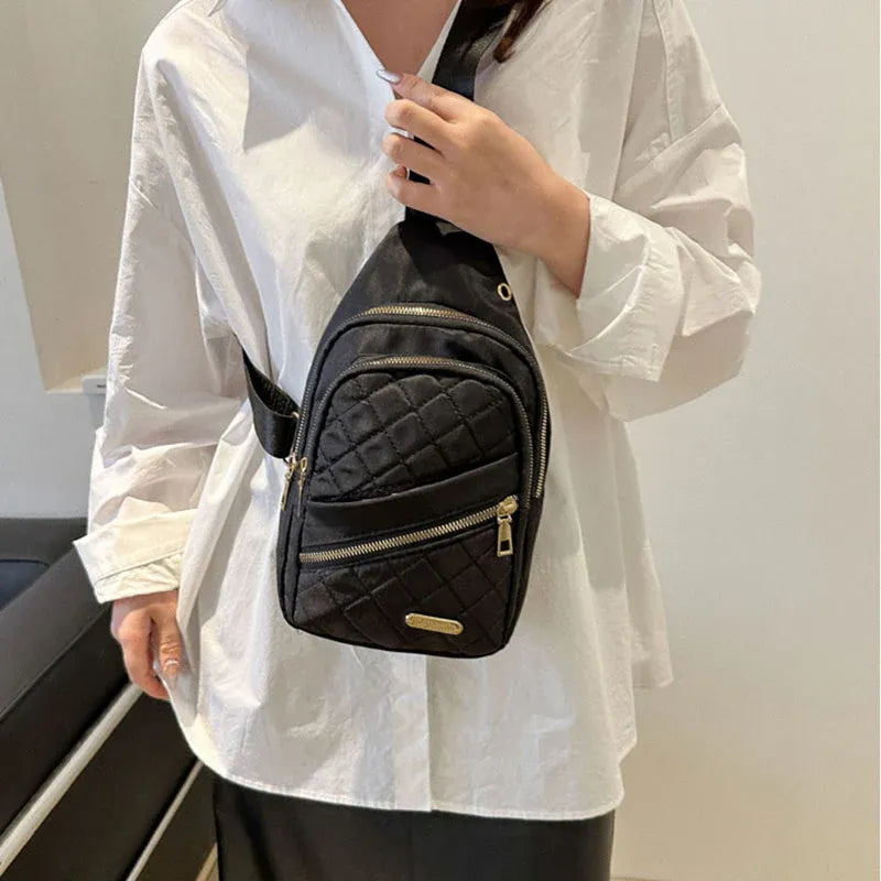 Women’s Quilted Mini Sling Crossbody Bag