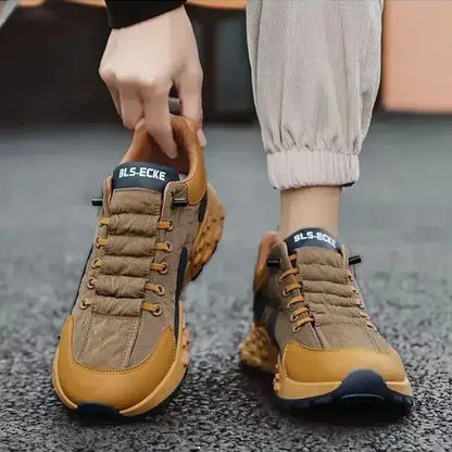 Men’s Chunky Lace-Up Walking Sneakers