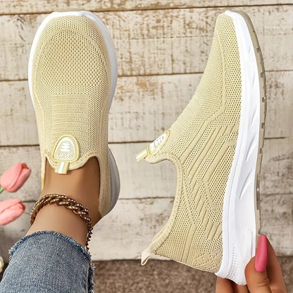 Women’s Breathable Slip-On Walking Sneakers
