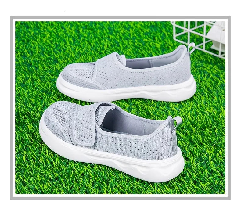 Women’s Wide-Fit Breathable Slip-On Shoes