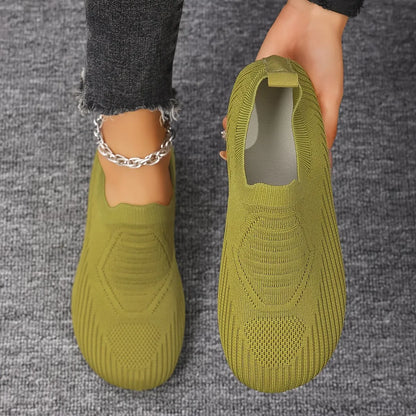 Women’s Knit Slip-On Comfort Flats
