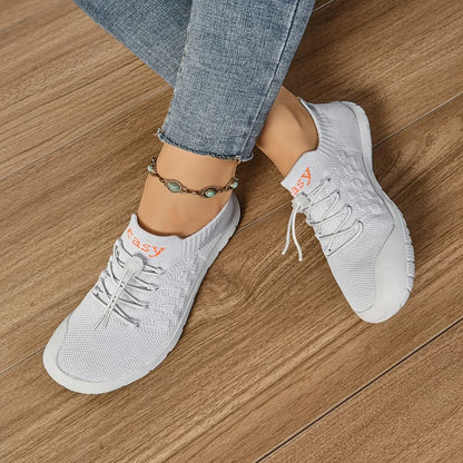 Women’s Wide-Toe Slip-On Walking Sneakers