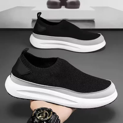 Men's Slip-On Knit Casual Sneakers