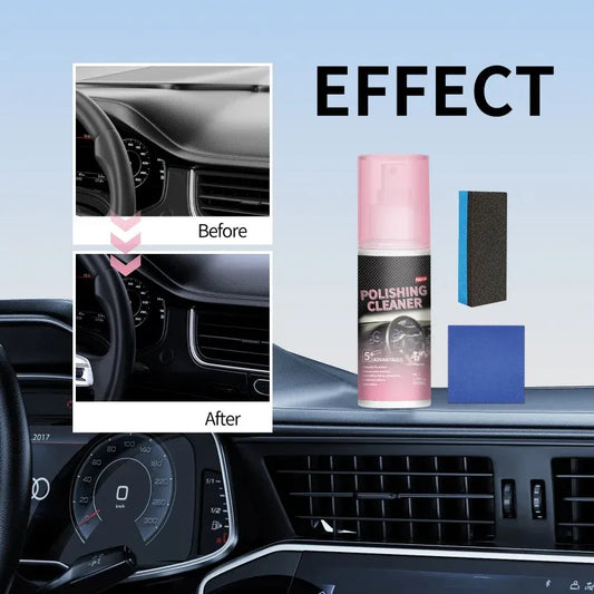 Multipurpose Car Interior Polishing Cleaner Spray