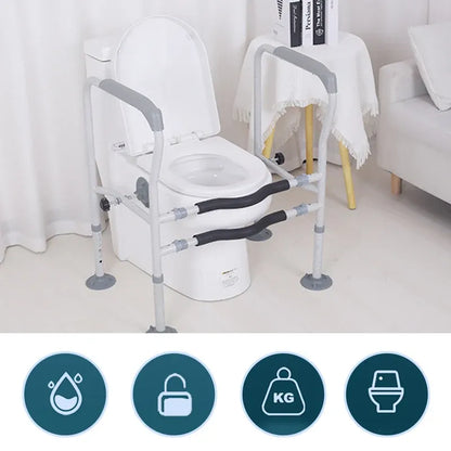 Toilet Frame with Adjustable Legs