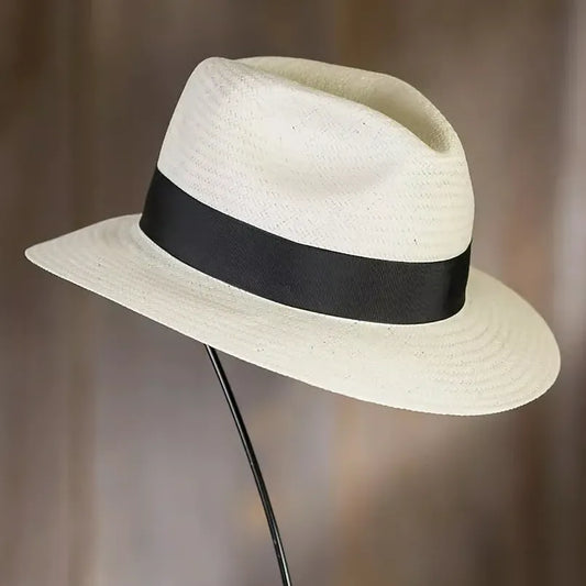 Classic Panama-Style Straw Hat