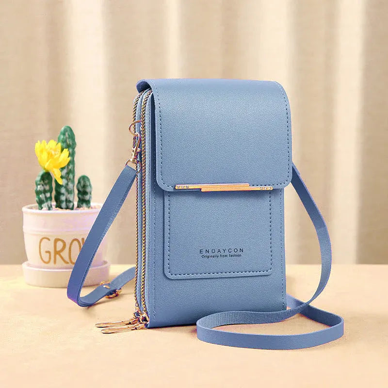 Touchscreen Crossbody Phone Wallet Bag
