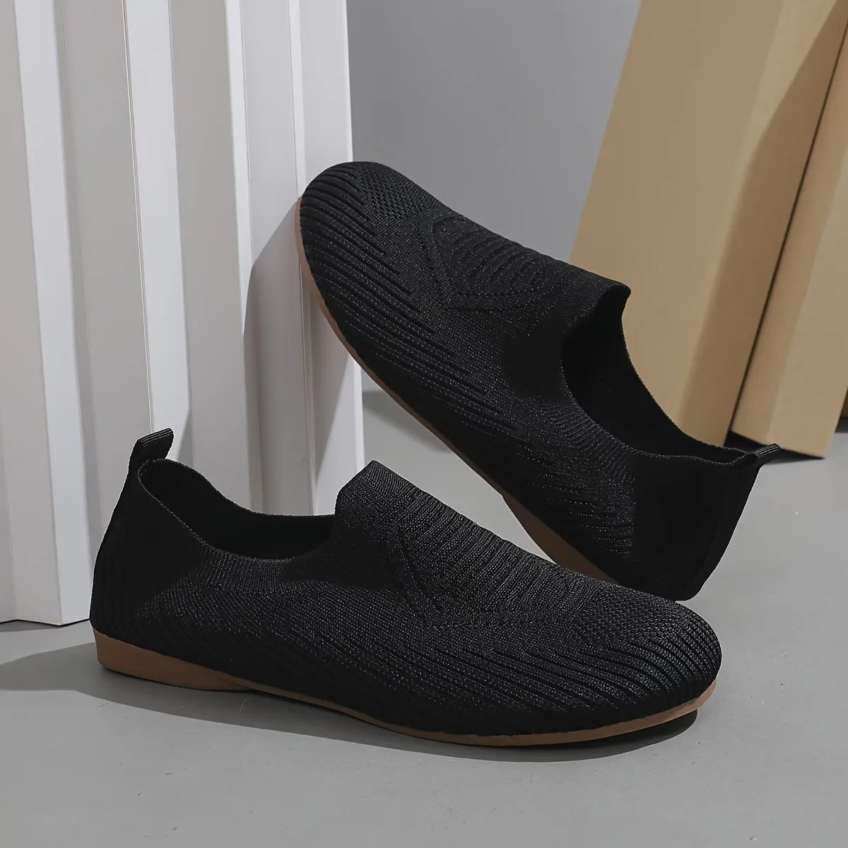 Women’s Knit Slip-On Comfort Flats