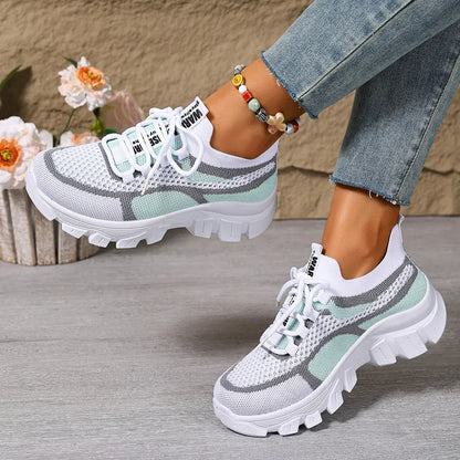 Women’s Breathable Chunky Sole Sneakers
