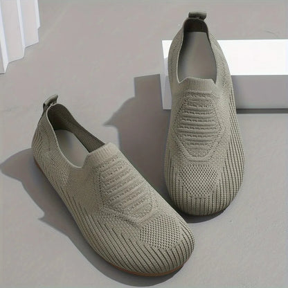 Women’s Knit Slip-On Comfort Flats