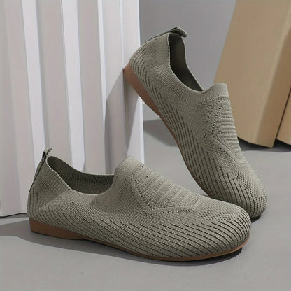 Women’s Knit Slip-On Comfort Flats