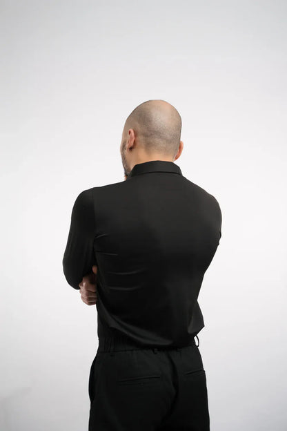 Men’s Wrinkle-Resistant Long-Sleeve Dress Shirt