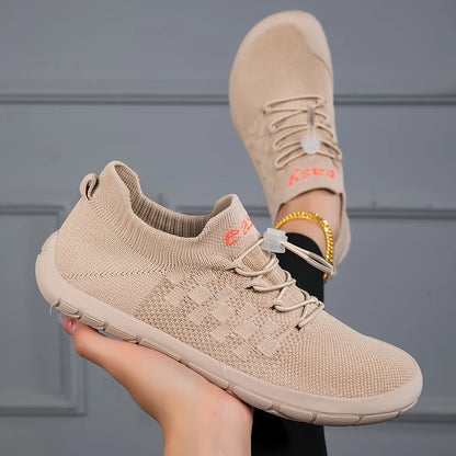 Women’s Wide-Toe Slip-On Walking Sneakers