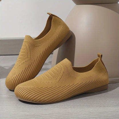 Women’s Knit Slip-On Comfort Flats