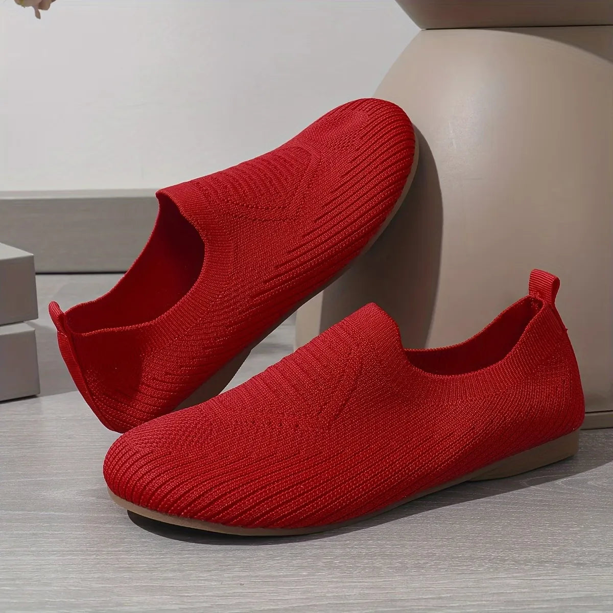 Women’s Knit Slip-On Comfort Flats