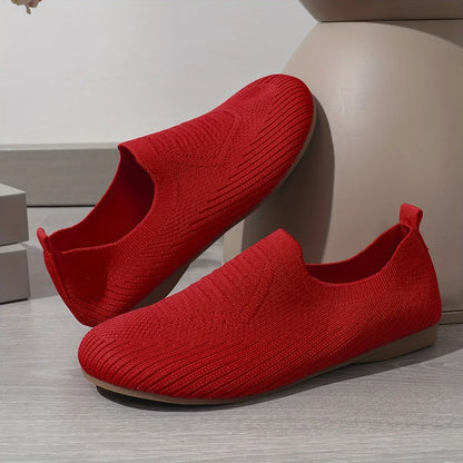 Women’s Knit Slip-On Comfort Flats