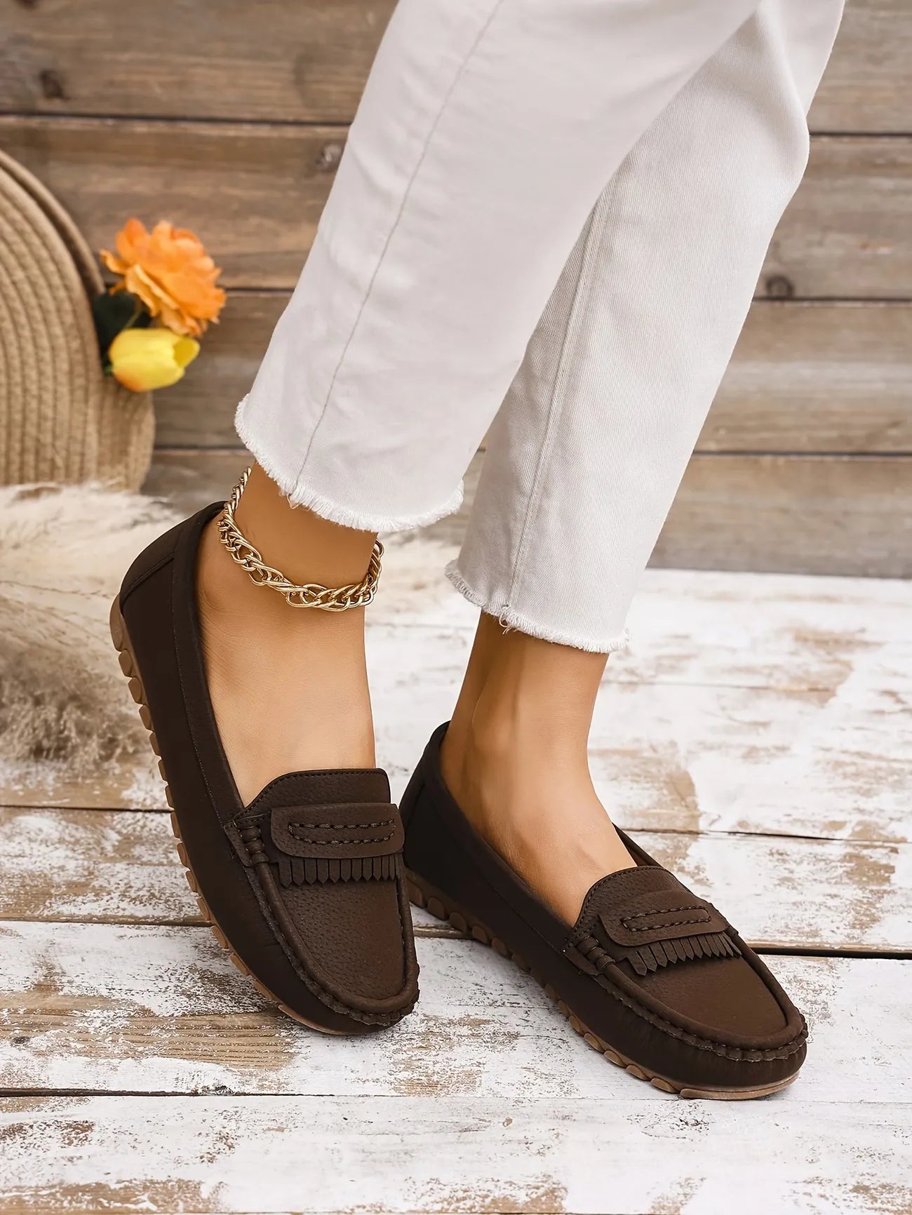 Women’s Classic Slip-On Driving Loafers