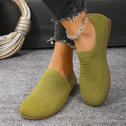 Women’s Knit Slip-On Comfort Flats