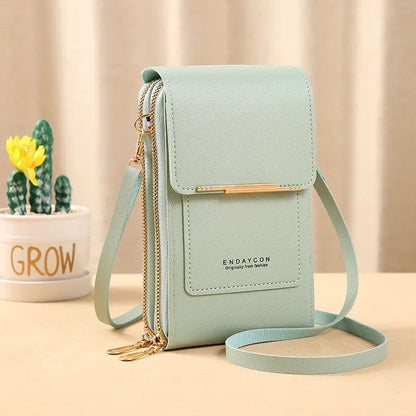 Touchscreen Crossbody Phone Wallet Bag
