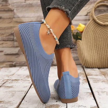 Women’s Knit Slip-On Comfort Flats