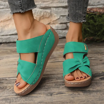 Women’s Comfort Wedge Slide Sandals