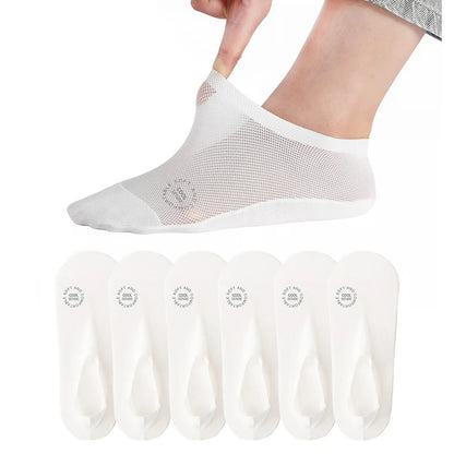 3-Pair Unisex No-Show Grip Socks
