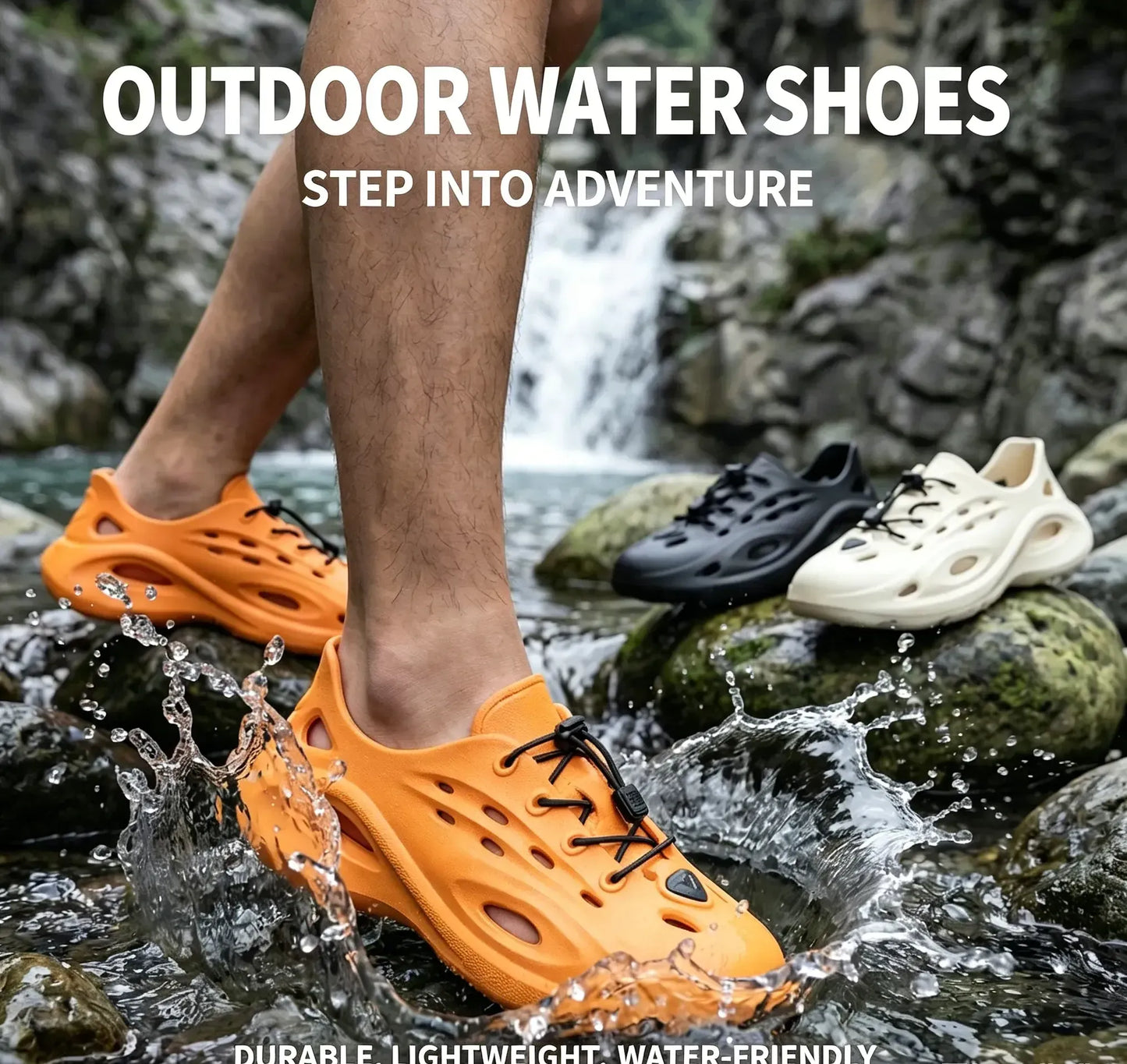 Men’s Quick-Dry Drainage Water Shoes