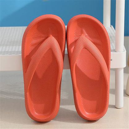 Women's Cushioned Platform Flip Flops