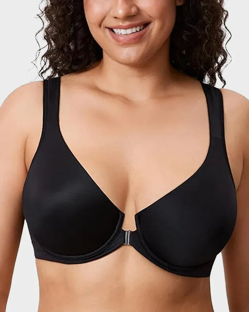 Women's Front Closure Support Bra