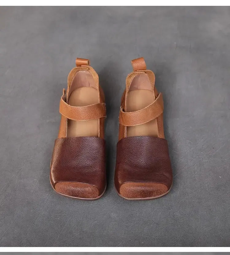 Women’s Colorblock Hook-and-Loop Closed-Toe Sandals
