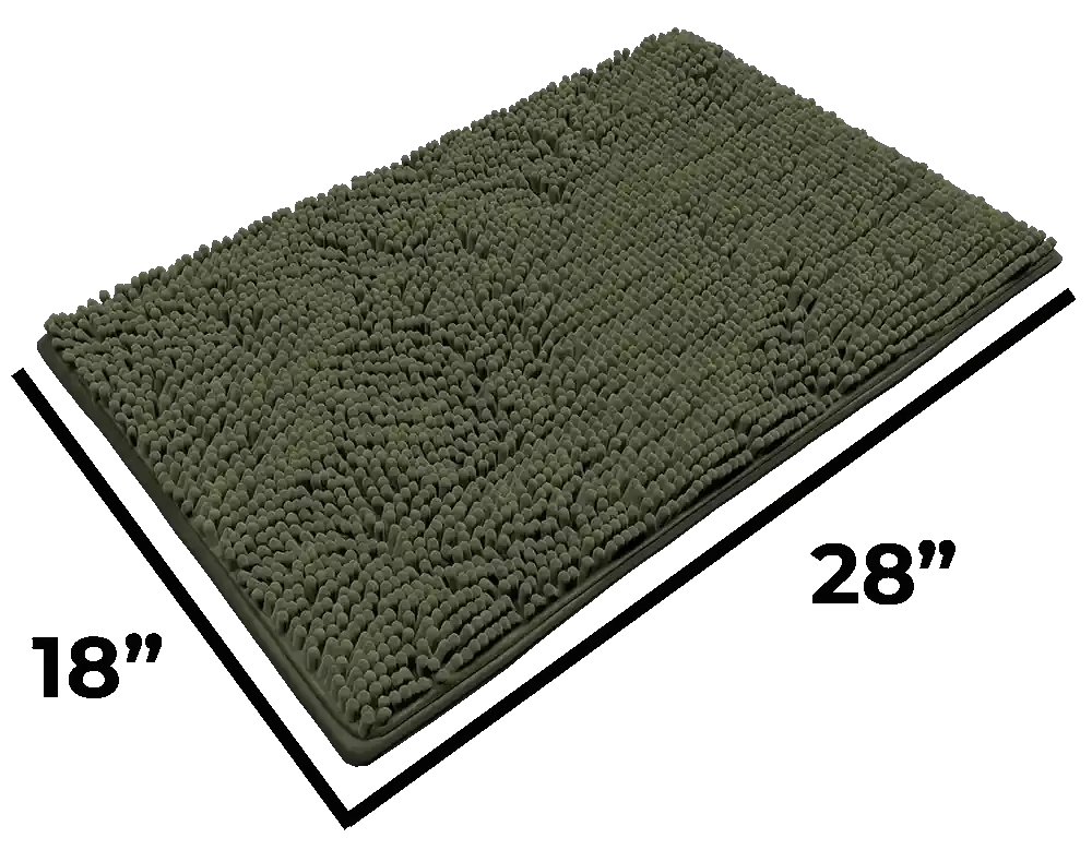 Ultra-Absorbent Plush Pet Mat