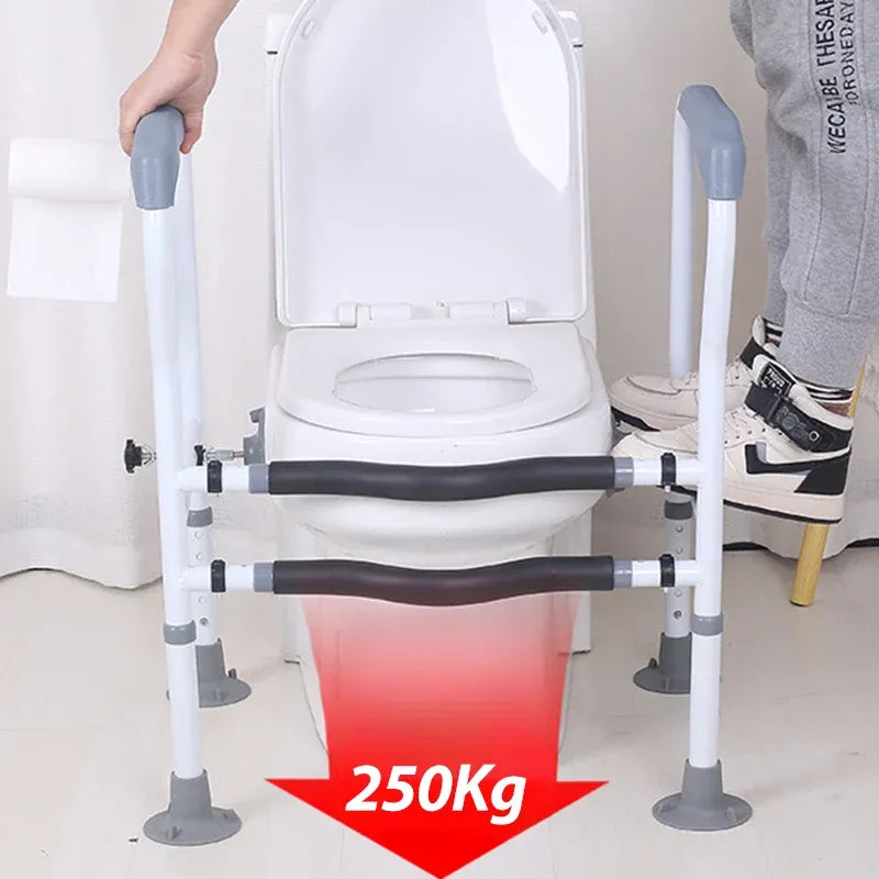 Toilet Frame with Adjustable Legs