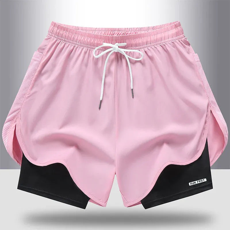 Women’s 2-in-1 Quick-Dry Running Shorts