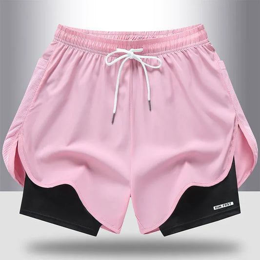 Women’s 2-in-1 Quick-Dry Running Shorts