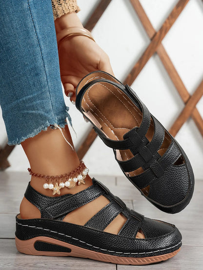 Women’s Closed-Toe Wedge Sandals