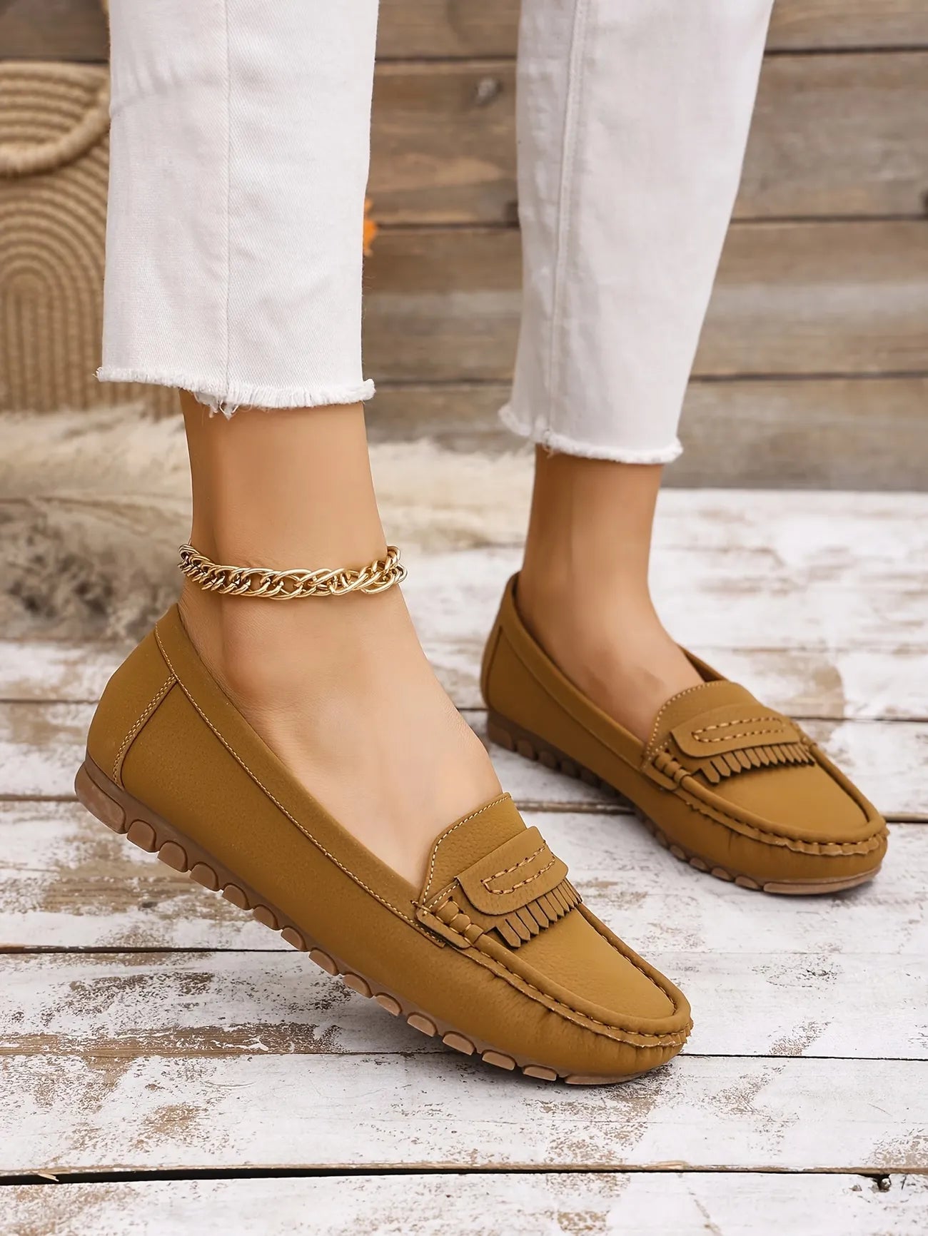 Women’s Classic Slip-On Driving Loafers